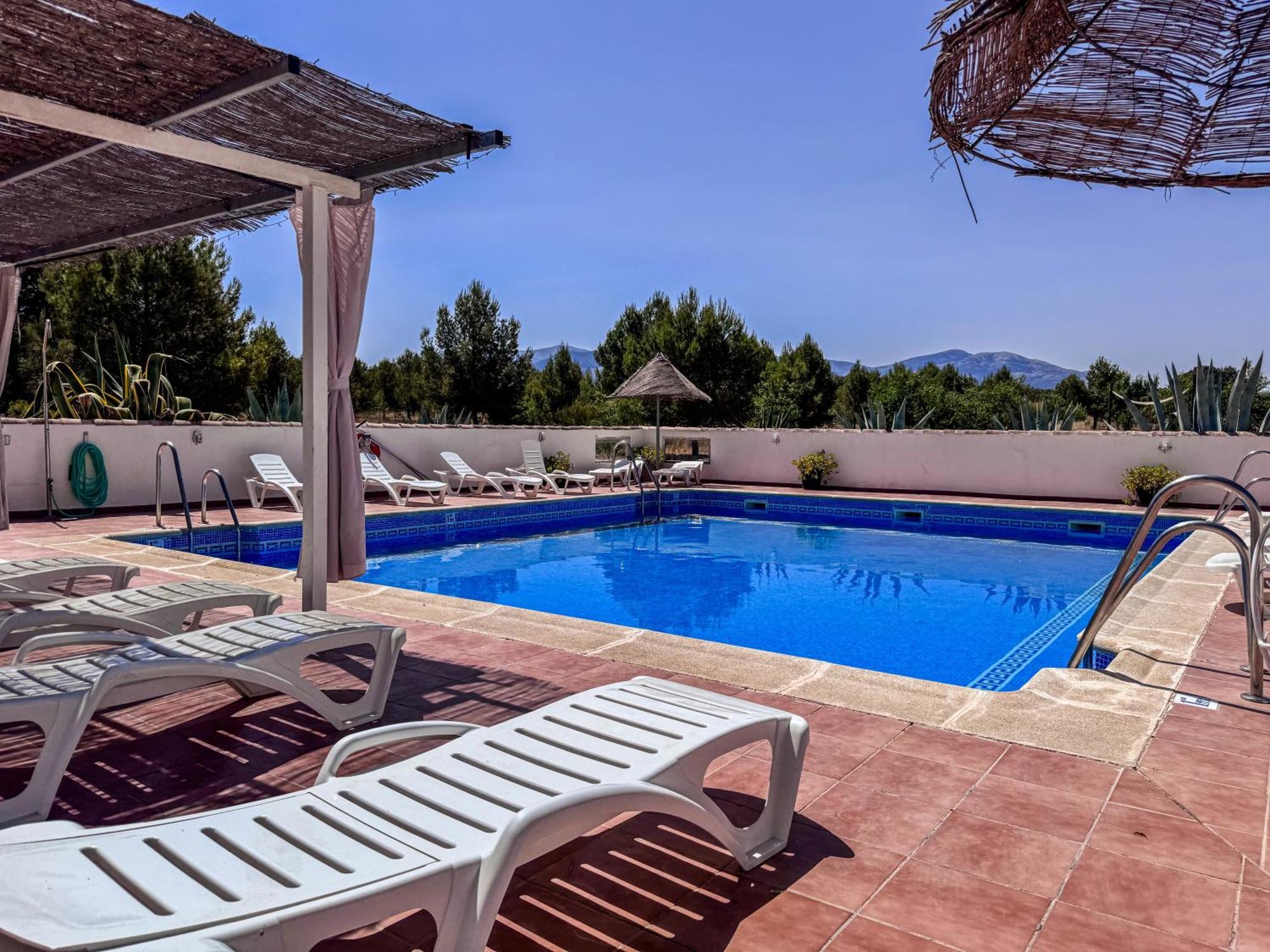 Maison d'hôtes Cortijo Rural Bacares à Freila Extérieur photo