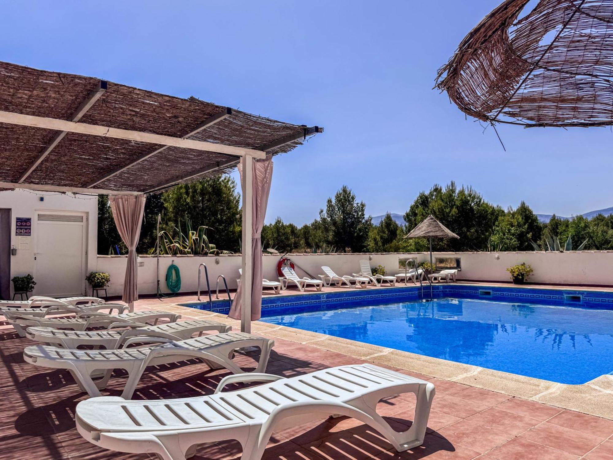 Maison d'hôtes Cortijo Rural Bacares à Freila Extérieur photo
